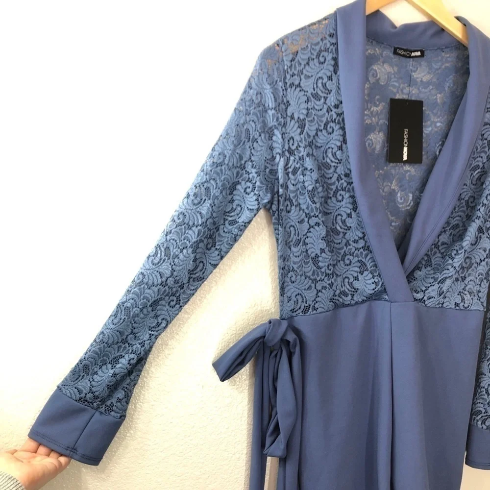NWT Fashion Nova Lace Top Romper